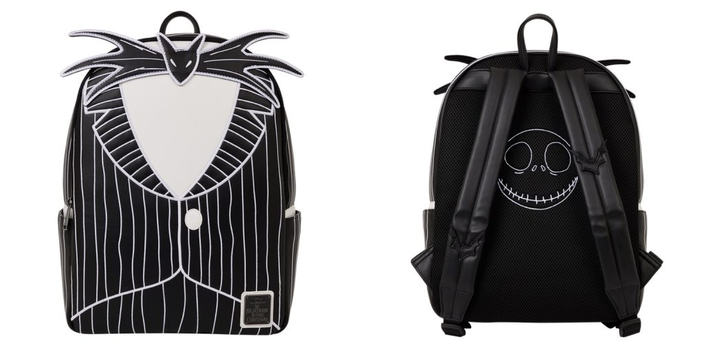 Jack Skellinton Full Back Pack – WDWINFO.COM New Disney Loungefly Jack Skellington Cosplay Accessories Jack Skellinton Full Back Pack