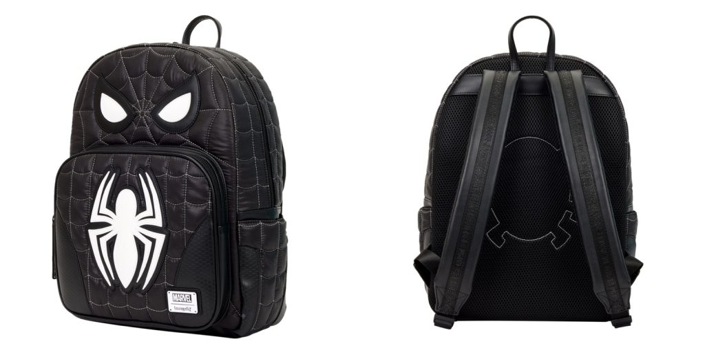 Loungefly Marvel Backpack Black – WDWINFO.COM Spider-Man Fans! See New Marvel x Loungefly 3-Piece Series Loungefly Marvel Backpack Black