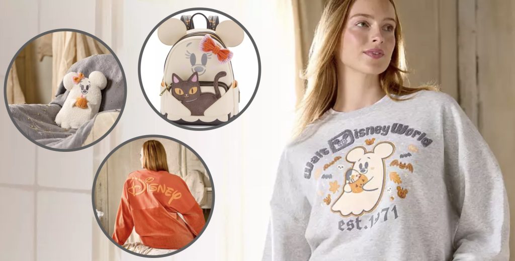 New Disney Merch: Cutie Ghost Collection + Pumpkin Loungefly New Disney Merch Cutest Ghost Collection Header
