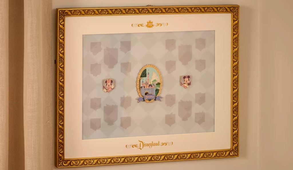 New Disneyland 70th Anniversary Merch Addition, Pin Storage Pin 70th Disneyland