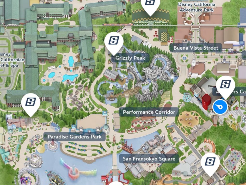 Single-Rider-Line-California-Adventure-Map-00 – WDWINFO.COM Navigating Single Rider Lines at the Disneyland Resort Single-Rider-Line-California-Adventure-Map-00