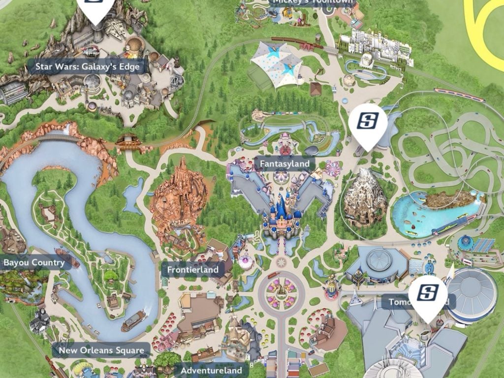 Single-Rider-Line-Disneyland-Map-00 – WDWINFO.COM Navigating Single Rider Lines at the Disneyland Resort Single-Rider-Line-Disneyland-Map-00