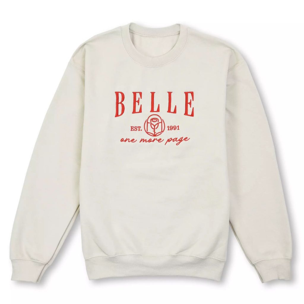 World Princess Week Pullover Belle – WDWINFO.COM New World Princess Week Merch & Fun For Fans at Home World Princess Week Pullover Belle