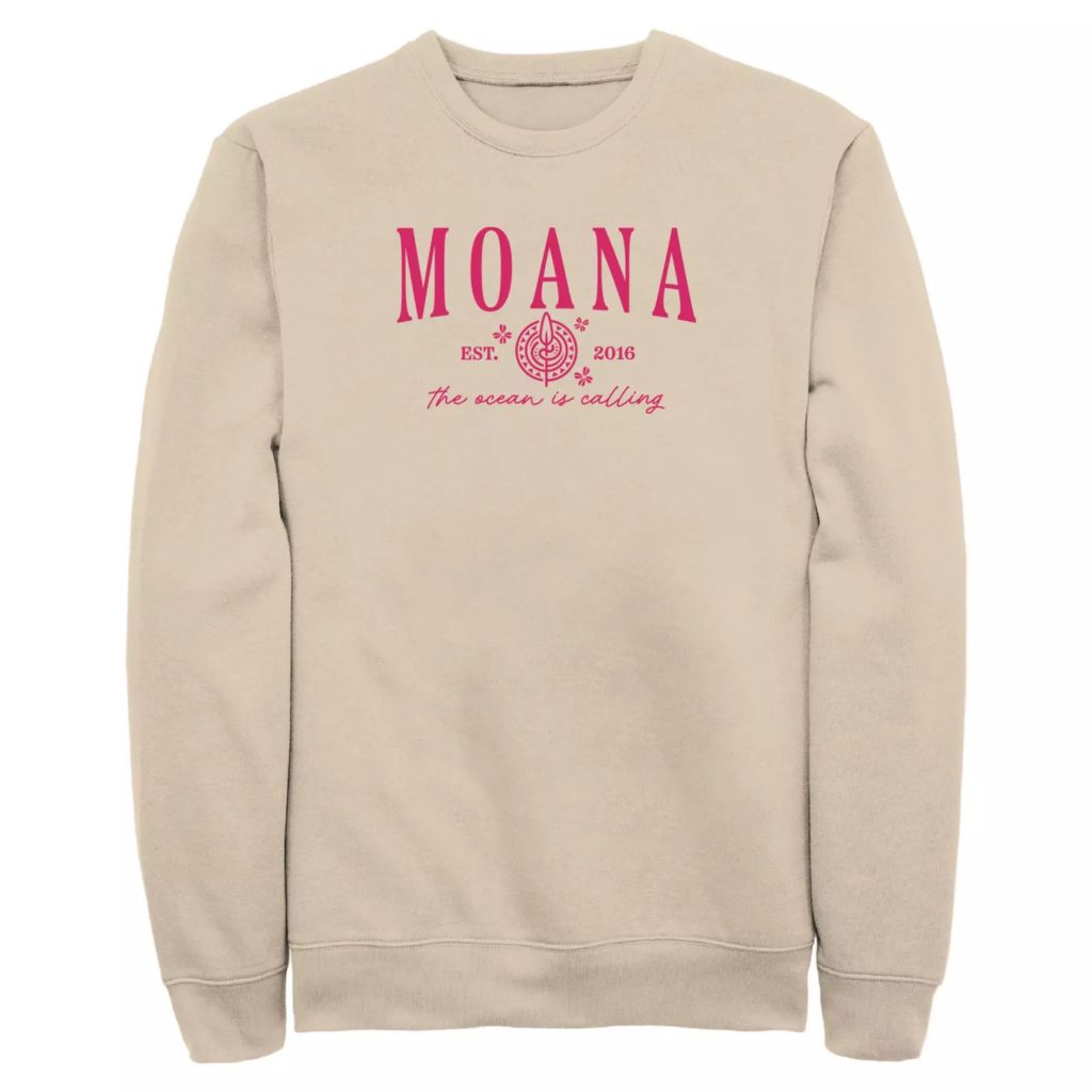 World Princess Week Pullover Moana – WDWINFO.COM New World Princess Week Merch & Fun For Fans at Home World Princess Week Pullover Moana