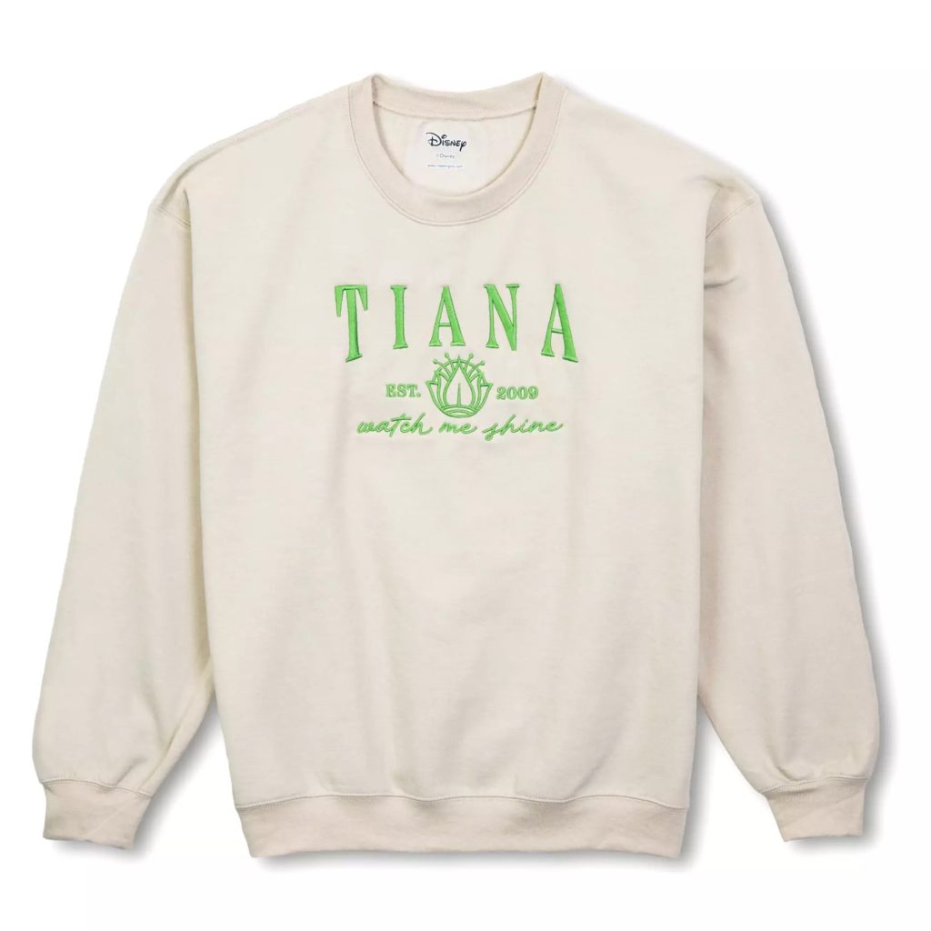 World Princess Week Pullover Tiana – WDWINFO.COM New World Princess Week Merch & Fun For Fans at Home World Princess Week Pullover Tiana