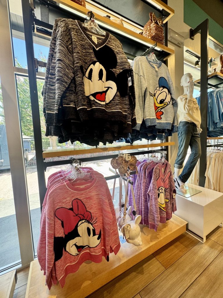disney knit sweaters 2025 merch 9 ā WDWINFO.COM New Disney Character Sweaters Now at Disney World disney knit sweaters 2025 merch 9