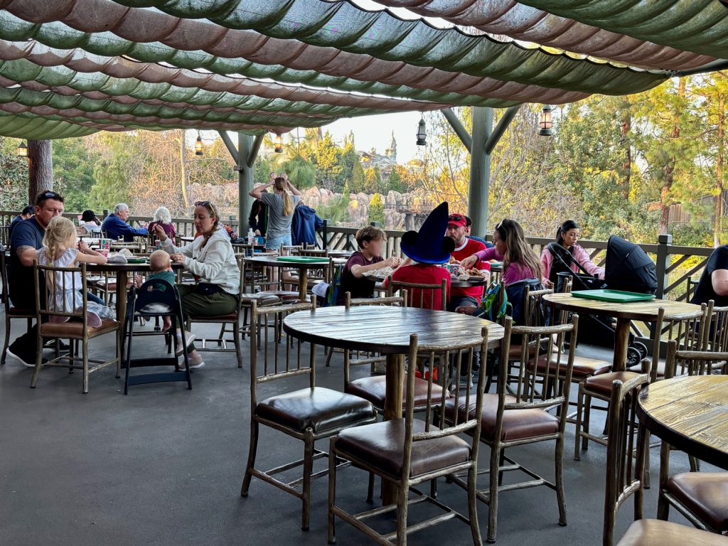 Could This Be the BEST Sweet Snack at Disneyland? dlr-hungry-bear-bbq-jamboree-view