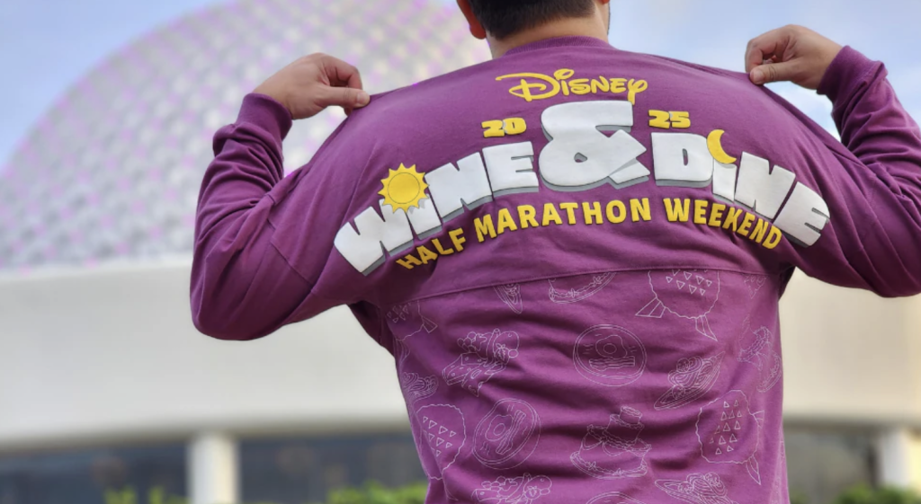 First Look at the 2025 Disney Wine and Dine Half Marathon Merch 2025 Wine and Dine Merch 1