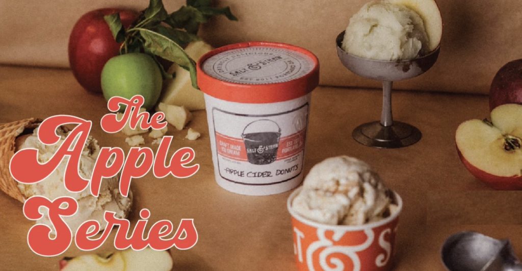 New Apple Ice Cream Flavors in Store at Disney Parks Apple Pie Series Salt Straw