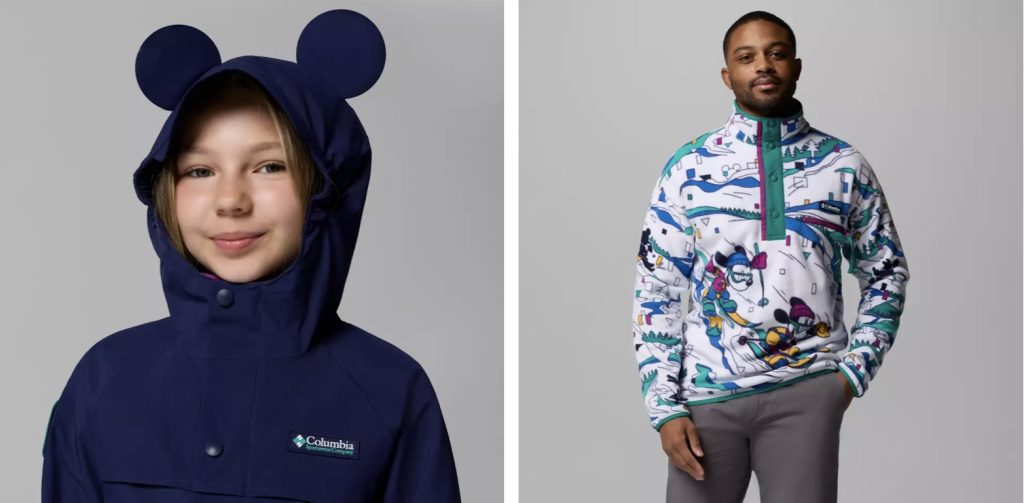 New Disney Apparel Collection from Colombia Columbia Header