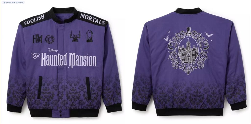 Haunted Mansion Racer Jacket – WDWINFO.COM New Haunted Mansion Her Universe for your Halloween Wardrobe Haunted Mansion Racer Jacket