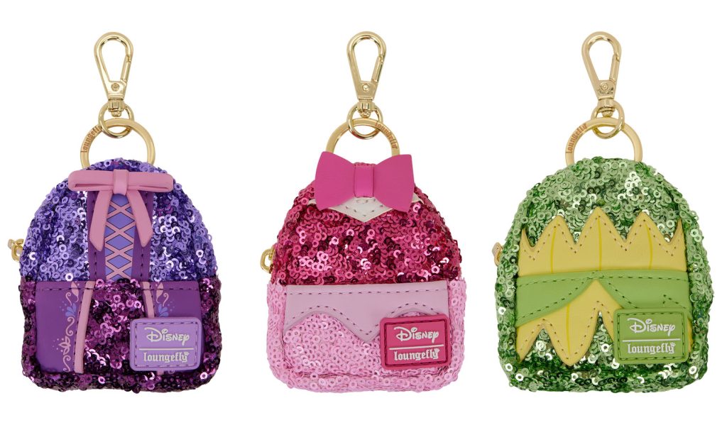 loungefly-mini-backpack-keychains-01 โ WDWINFO.COM Check Out These NEW Disney Princess Mystery Mini Backpack Keychain Charms loungefly-mini-backpack-keychains-01