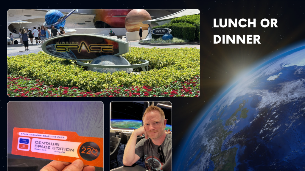lunch or dinner – WDWINFO.COM EPCOT’s Space 220: A Cosmic Dining Experience You’ll Love lunch or dinner