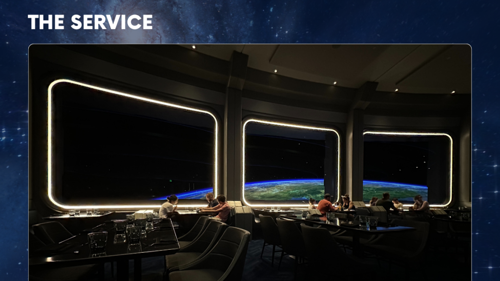 service – WDWINFO.COM EPCOT’s Space 220: A Cosmic Dining Experience You’ll Love service