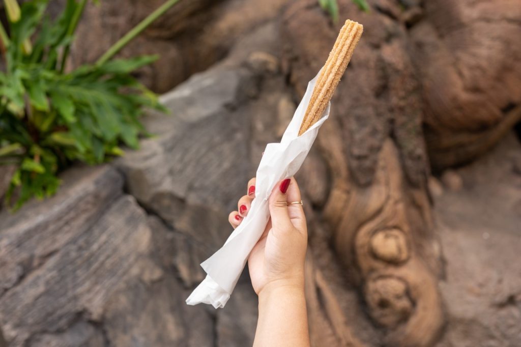 Animal Kingdom Eats Disney Churro Large – WDWINFO.COM New Snacks, Treats & Drinks Migrating to Animal Kingdom! Animal Kingdom Eats Disney Churro Large