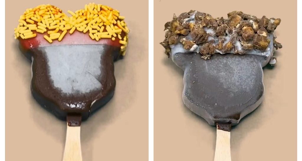 Candy-Coated, Dipped Mickey Ice Cream Bars NOW Available at Disney World Dipped Mickey Bar 6
