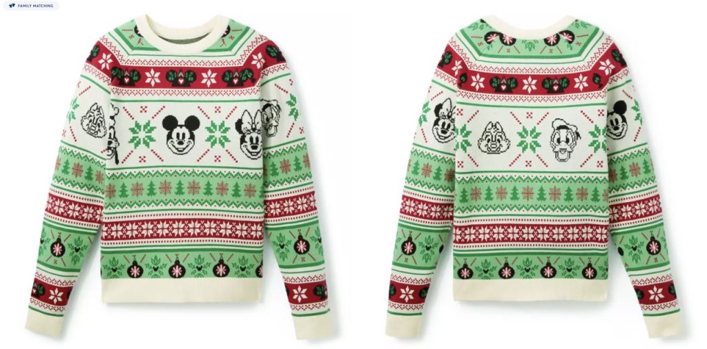 Disney Merch Holiday Matching Family Green Mens Large – WDWINFO.COM New Matching Holiday Attire on Disney’s Virtual Shelves Disney Merch Holiday Matching Family Green Mens Large