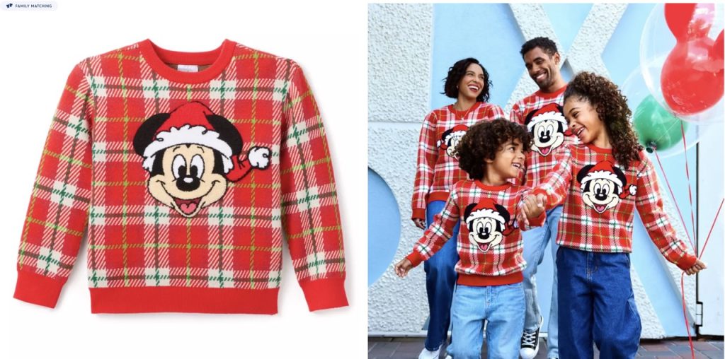 Disney Merch Holiday Matching Family Kids Mickey Large – WDWINFO.COM New Matching Holiday Attire on Disney’s Virtual Shelves Disney Merch Holiday Matching Family Kids Mickey Large