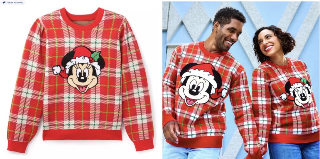 Disney Merch Holiday Matching Family Womens Minnie Large – WDWINFO.COM New Matching Holiday Attire on Disney’s Virtual Shelves Disney Merch Holiday Matching Family Womens Minnie Large