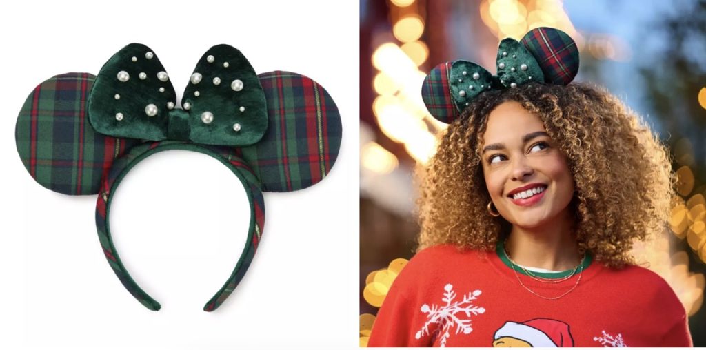 Disney Merch Plaid Ears Large – WDWINFO.COM New Disney Merch: Bags, Holidays, Sipper + Plaid Loungefly Disney Merch Plaid Ears Large