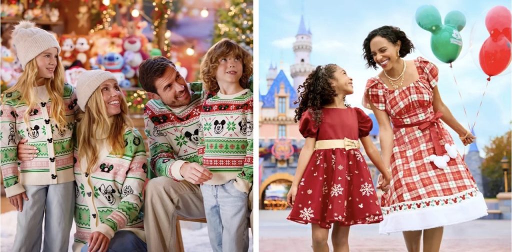 New Matching Holiday Attire on Disney’s Virtual Shelves Disney merch Header Large