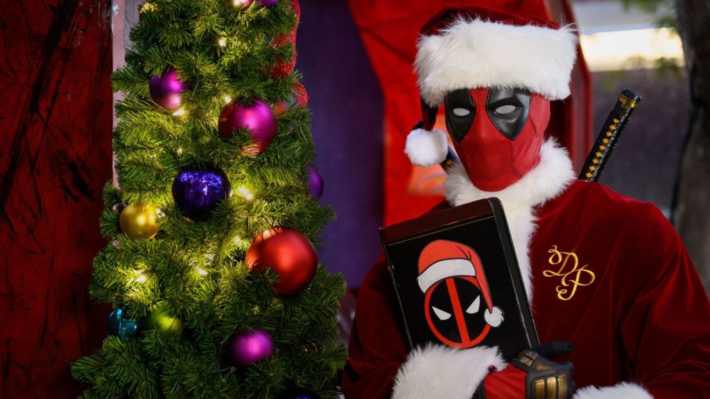 Story Time With Deadpool & More Character Fun Returns to Disneyland for the Holidays Holiday-Deadpool-at-Disney-Calif