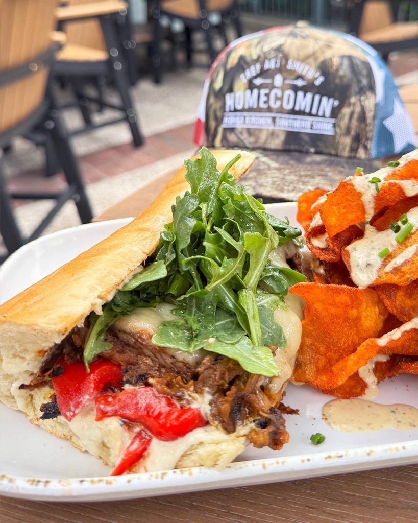 Homecomin New Menu Fall 2025 Sandwich Large – WDWINFO.COM New Menu Items Arrived at Homecomin’ in Disney Springs Homecomin New Menu Fall 2025 Sandwich Large