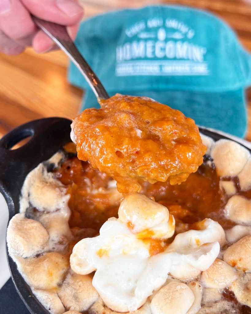 Homecomin New Menu Fall 2025 Side Large – WDWINFO.COM New Menu Items Arrived at Homecomin’ in Disney Springs Homecomin New Menu Fall 2025 Side Large