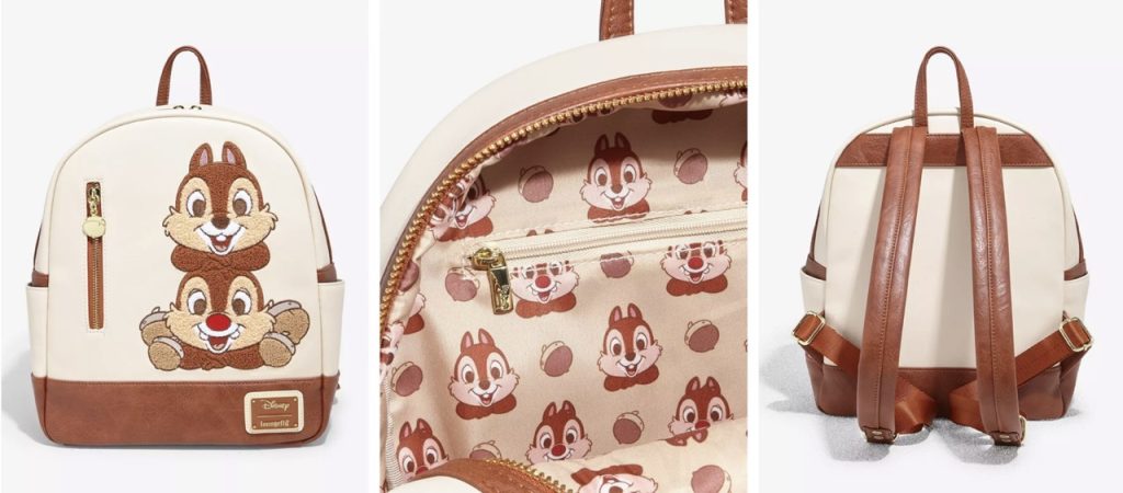 Loungefly Disney BoxLunch Chipmunck Large – WDWINFO.COM New Week, New Drop! See The Latest Disney x Loungefly Styles Loungefly Disney BoxLunch Chipmunck Large