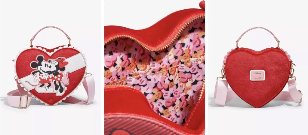 Loungefly Disney BoxLunch Heart Cross Body Large – WDWINFO.COM New Week, New Drop! See The Latest Disney x Loungefly Styles Loungefly Disney BoxLunch Heart Cross Body Large