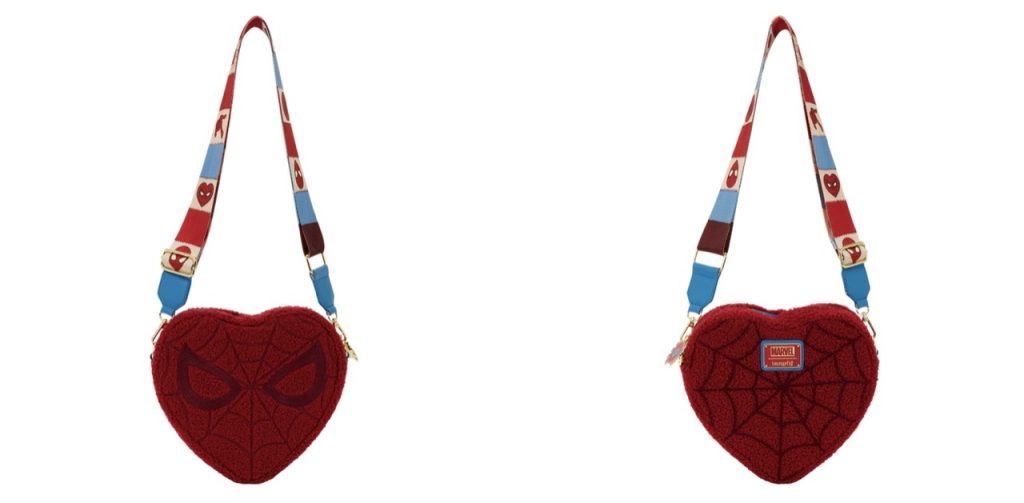 New Spider-Man Loungefly Series Swings onto Shelves Loungefly Spider-Man Heart Large