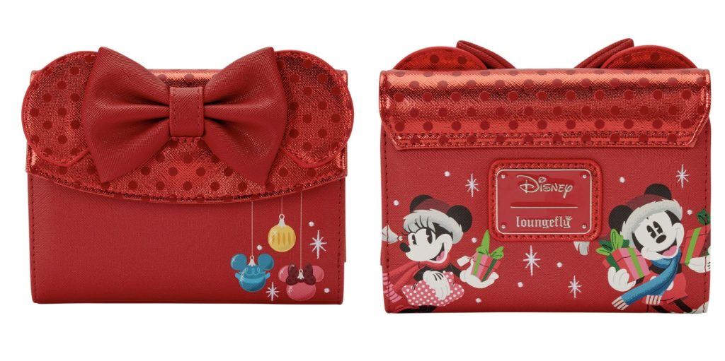 Loungefly x Disney Holiday Red Wallet – WDWINFO.COM The New Loungefly Holiday Edit You’ve Been Waiting For! Loungefly x Disney Holiday Red Wallet