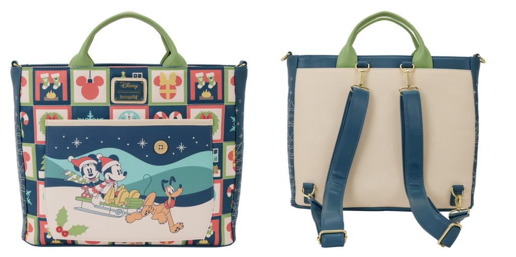 Loungefly x Disney Holiday Sleigh Back Tote – WDWINFO.COM The New Loungefly Holiday Edit You’ve Been Waiting For! Loungefly x Disney Holiday Sleigh Back Tote