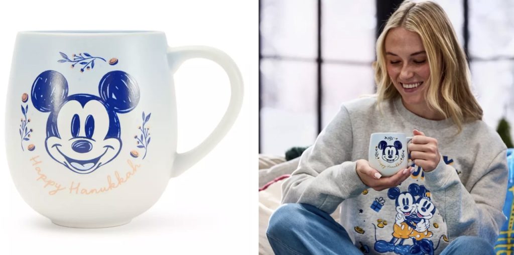 New Disney Merch Hanukkah Mug Large – WDWINFO.COM New Disney Merch: Holidays, Hanukkah, Gingerbread & More New Disney Merch Hanukkah Mug Large