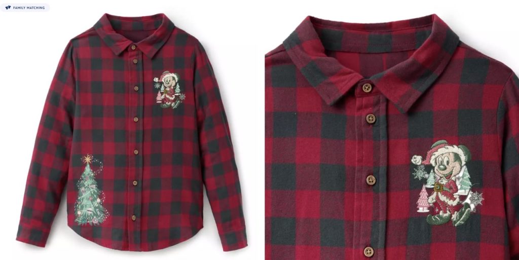 New Disney Merch Her Flanno Large – WDWINFO.COM New Disney Merch: Holidays, Hanukkah, Gingerbread & More New Disney Merch Her Flanno Large