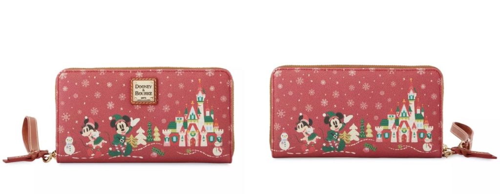 New Disney Merch Holiday Dooney Wallet Large – WDWINFO.COM New Disney Merch: Holidays, Hanukkah, Gingerbread & More New Disney Merch Holiday Dooney Wallet Large