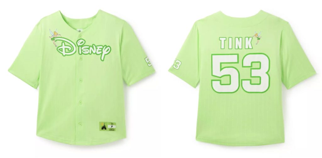 Tink Jersey – WDWINFO.COM New Disney Merch: CRISLU, Holidays, Toy Story & More! Tink Jersey