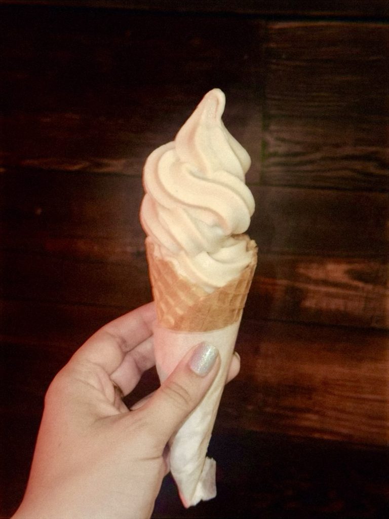 epcot food and wine 2025 favorites_chloe apple cinnamon soft serve – WDWINFO.COM Try These Favorite Dishes from EPCOT’s Food & Wine Festival epcot food and wine 2025 favorites_chloe apple cinnamon soft serve