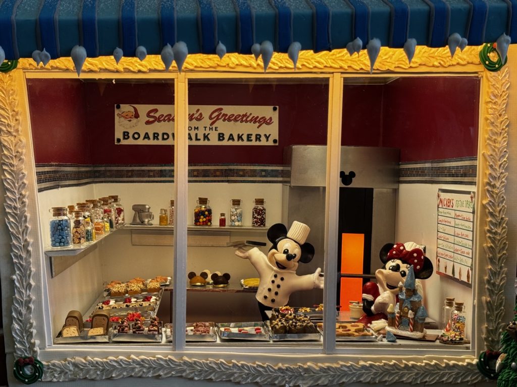 2025 disneys boardwalk resort gingerbread display 7 – WDWINFO.COM The Gingerbread Deli Returns to Disney’s BoardWalk Inn 2025 disneys boardwalk resort gingerbread display 7