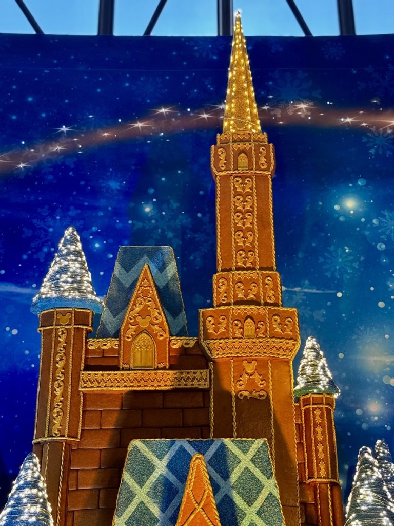 2025 Castle Gingerbread Display at Disney's Contemporary Resort