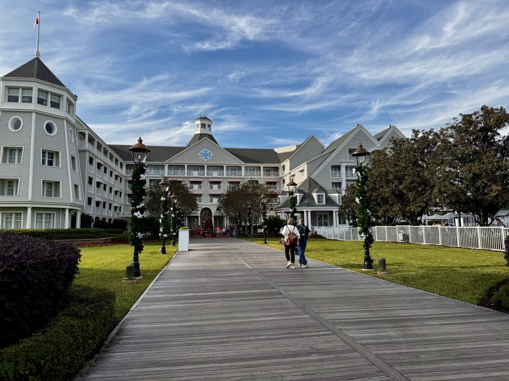 A Closer Look at Disney’s Yacht Club Christmas Village 2025 yacht club christmas