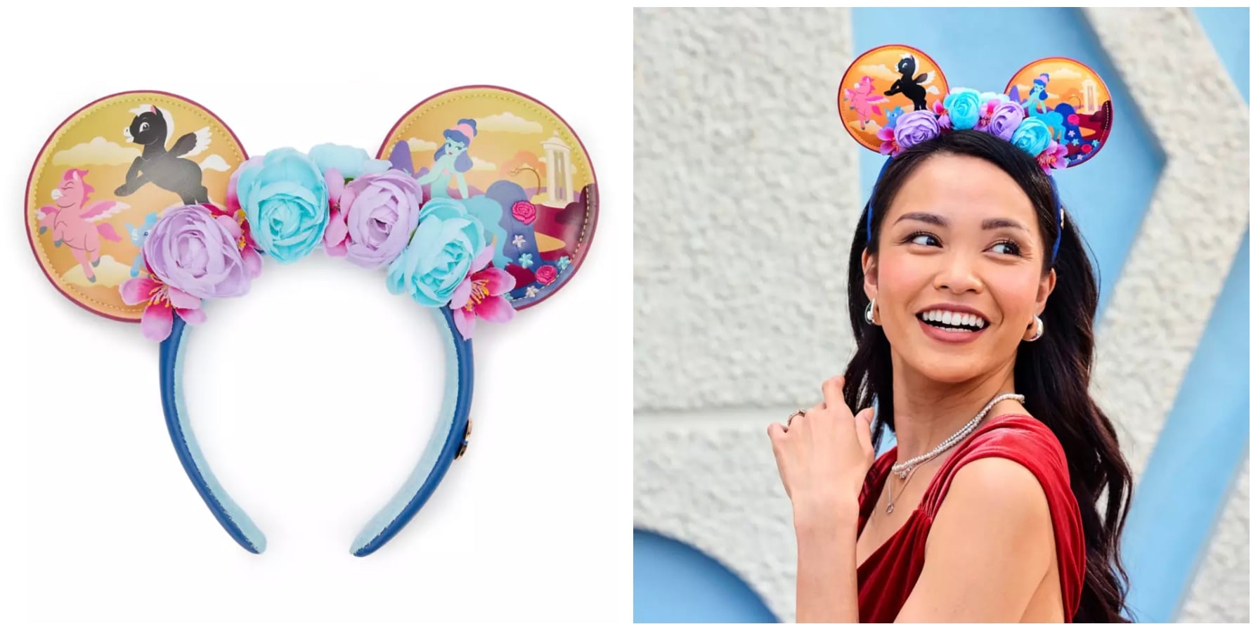 Disney Pegasus Plush Keychain Fantasia 85th Anniversary