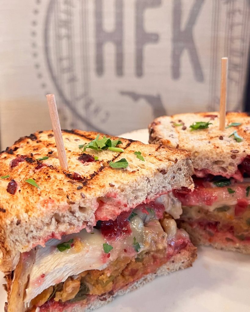 Homecomin Thanksgiving Sammy 1 – WDWINFO.COM Try These New Dishes, Snacks & Drinks in Disney Springs Now! Homecomin Thanksgiving Sammy 1