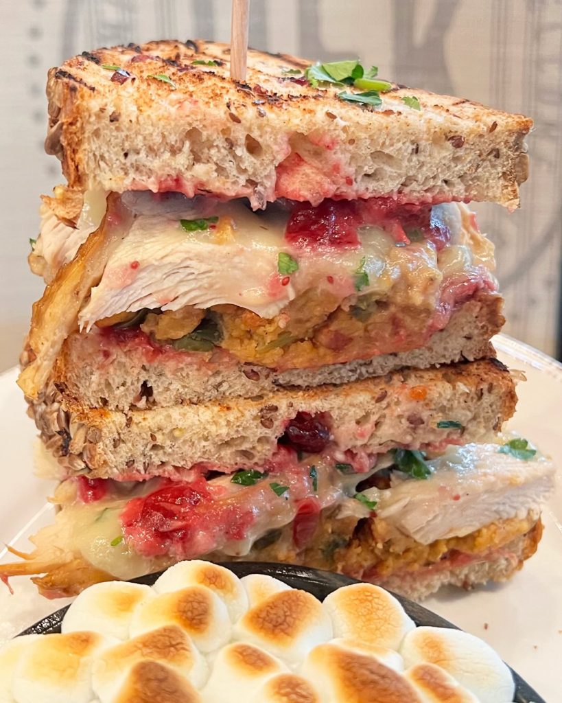 Homecomin Thanksgiving Sammy 2 – WDWINFO.COM Try These New Dishes, Snacks & Drinks in Disney Springs Now! Homecomin Thanksgiving Sammy 2
