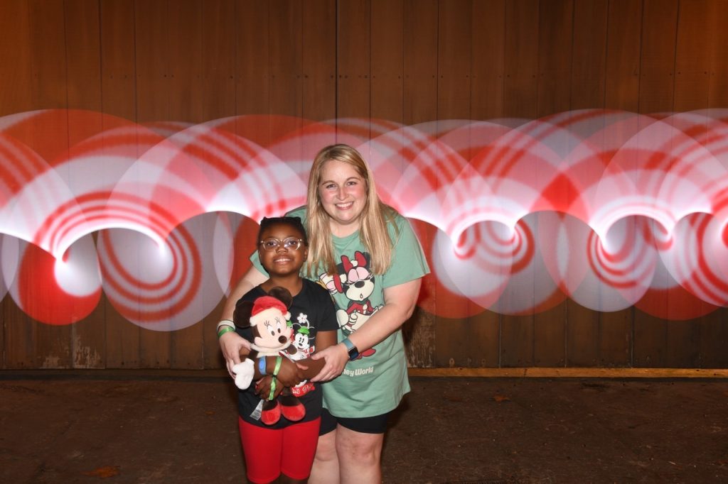 Mickeys Very Merry Christmas Party 2025 Photo Ops Swirls Large – WDWINFO.COM New Very Merry Christmas Party Photo Ops at Magic Kingdom Mickeys Very Merry Christmas Party 2025 Photo Ops Swirls Large