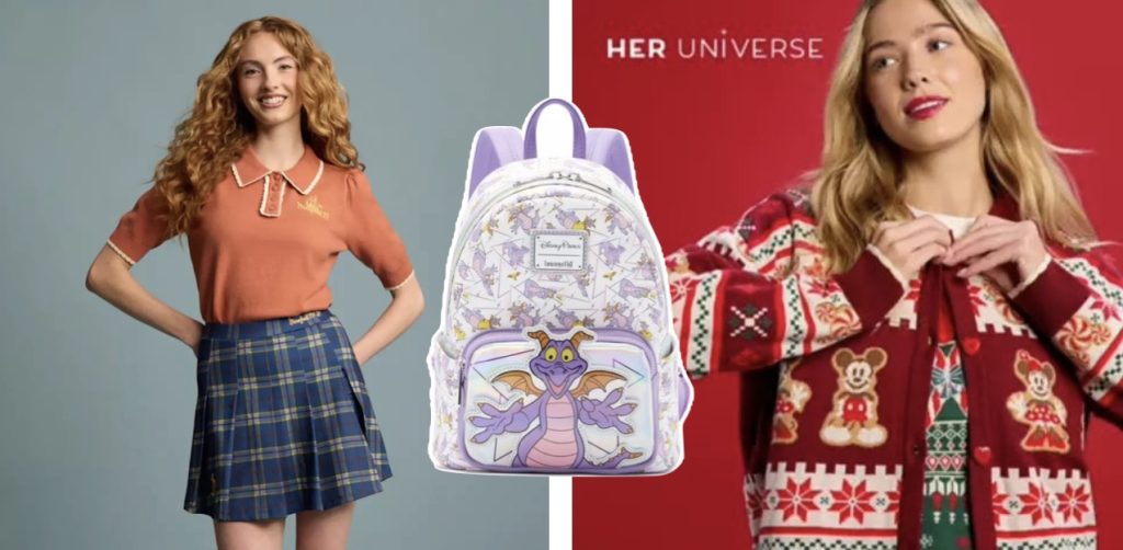 New Merch: Figment + Her Universe Holiday & Disneyland 70th Monday Merch 2