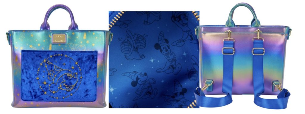 New Disney Loungefly Drop Fantasia Cross Large – WDWINFO.COM New Disney x Loungefly Drop with Fantasia 85th Collection! New Disney Loungefly Drop Fantasia Cross Large