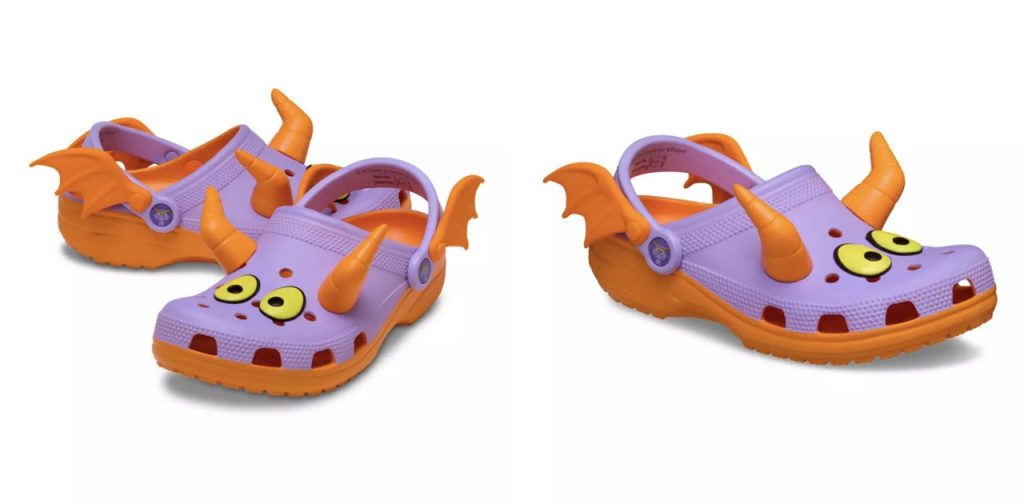 New Disney Merch Figment Crocs Large – WDWINFO.COM New Merch: Figment + Her Universe Holiday & Disneyland 70th New Disney Merch Figment Crocs Large