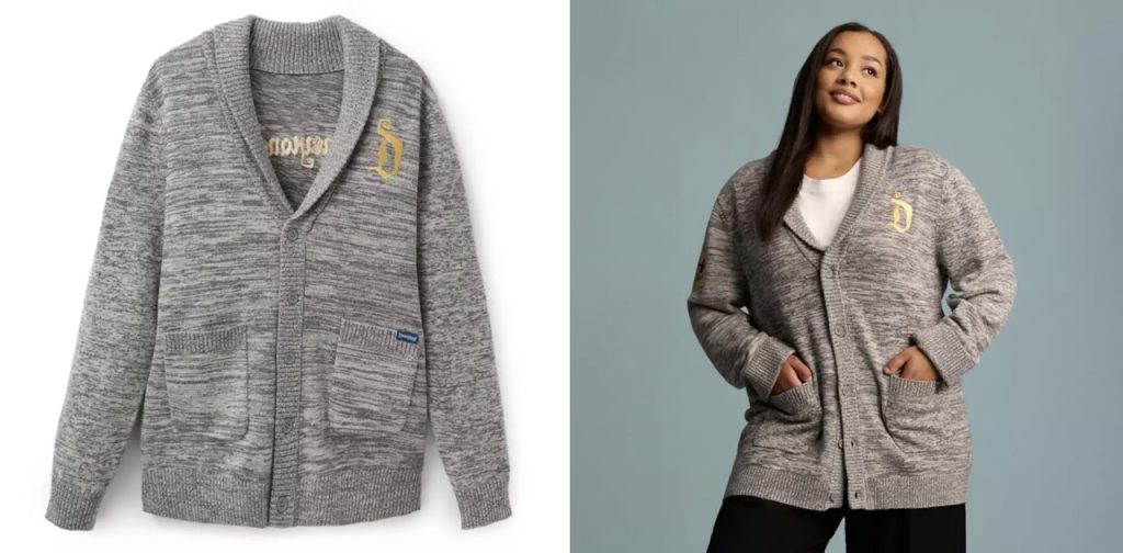 New Disney Merch Her Universe Grey knit Large – WDWINFO.COM New Merch: Figment + Her Universe Holiday & Disneyland 70th New Disney Merch Her Universe Grey knit Large