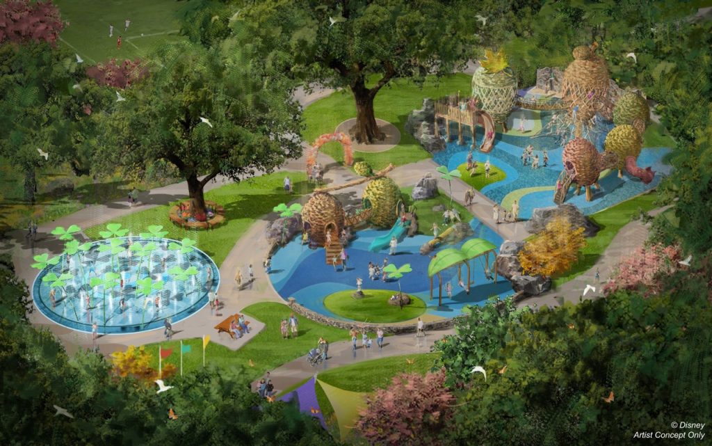 Disney Magic is Pixie Dusting New Community Spaces! Park-Design-Rendering_Birdseye-2_Fullsize-scaled Large